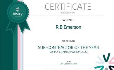 Subcontractor Of the Year